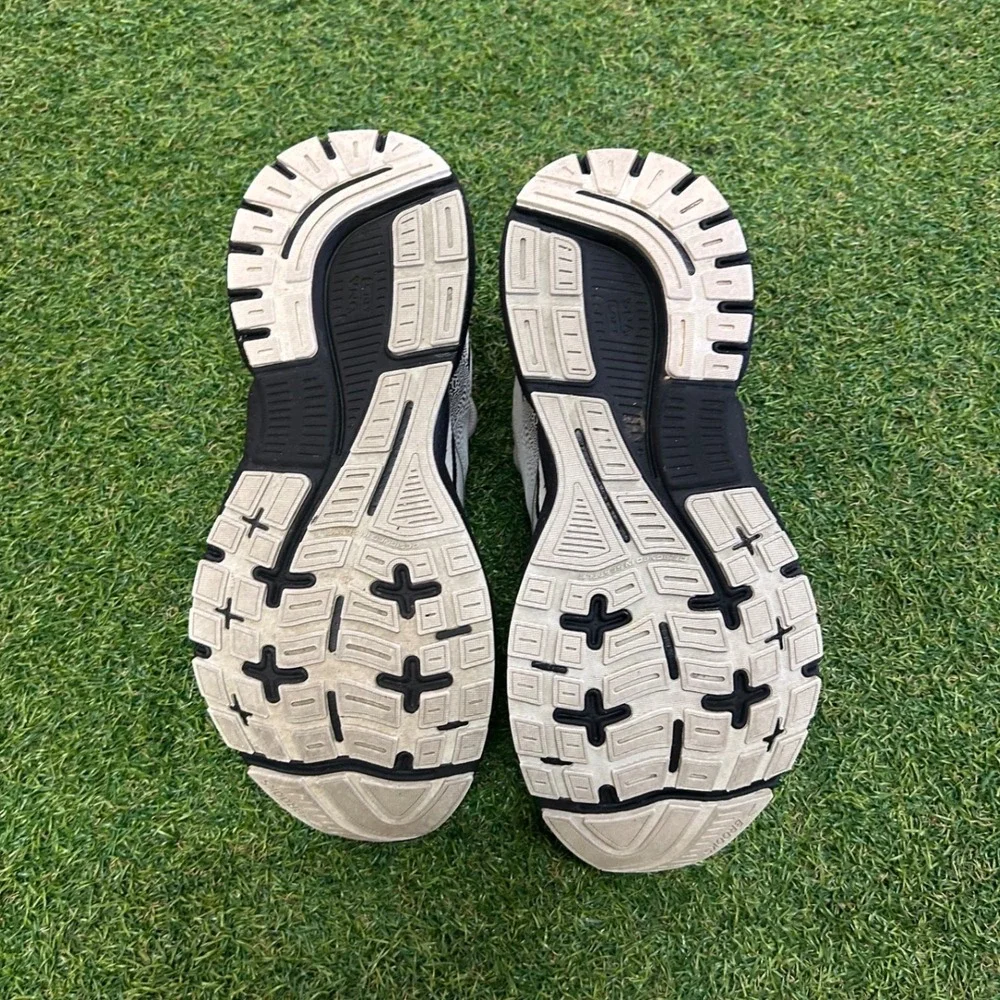 Brooks Trace 3 Womens Running Shoes White Black Grey 1204011B191 Size 6.5